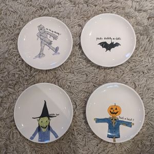 Rae Dunn Halloween small plates